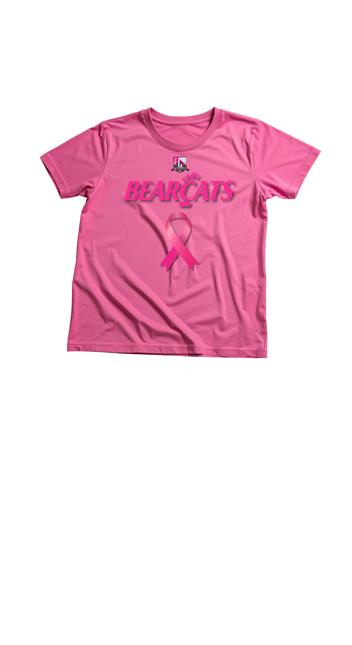 BGC Bearcat Breast Cancer T Shirt