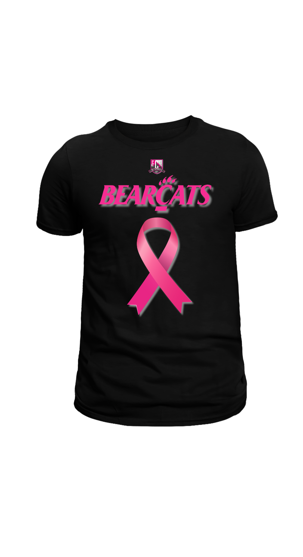 BGC Bearcat Breast Cancer T Shirt