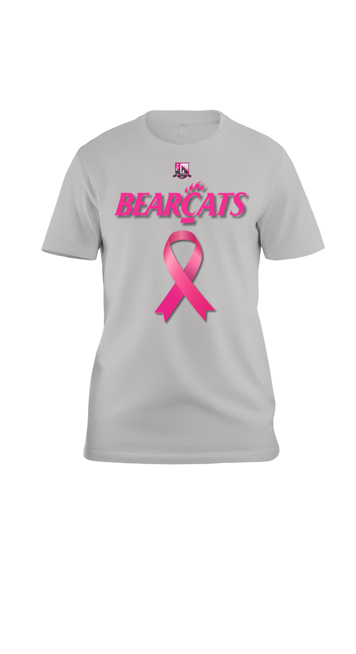 BGC Bearcat Breast Cancer T Shirt