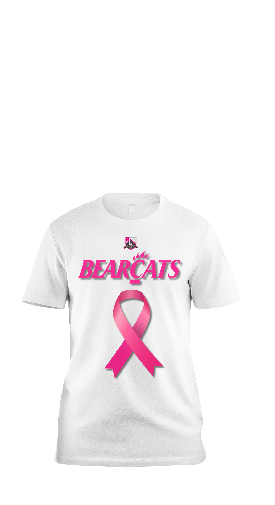 BGC Bearcat Breast Cancer T Shirt